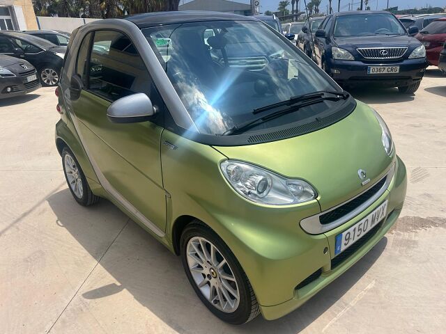 SMART FOR TWO PASSION COUPE 1.0 MHD AUTO SPANISH RHD IN SPAIN 61000 MILES 2010